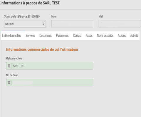 Détailler les informations d'un utilisateur